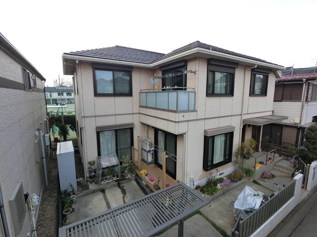 相模原市南区東大沼 A様邸 外壁塗装工事　事例
