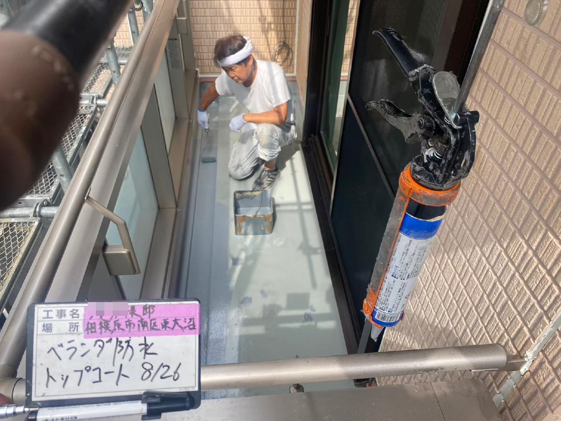 相模原市南区東大沼 A様邸 外壁塗装工事　事例