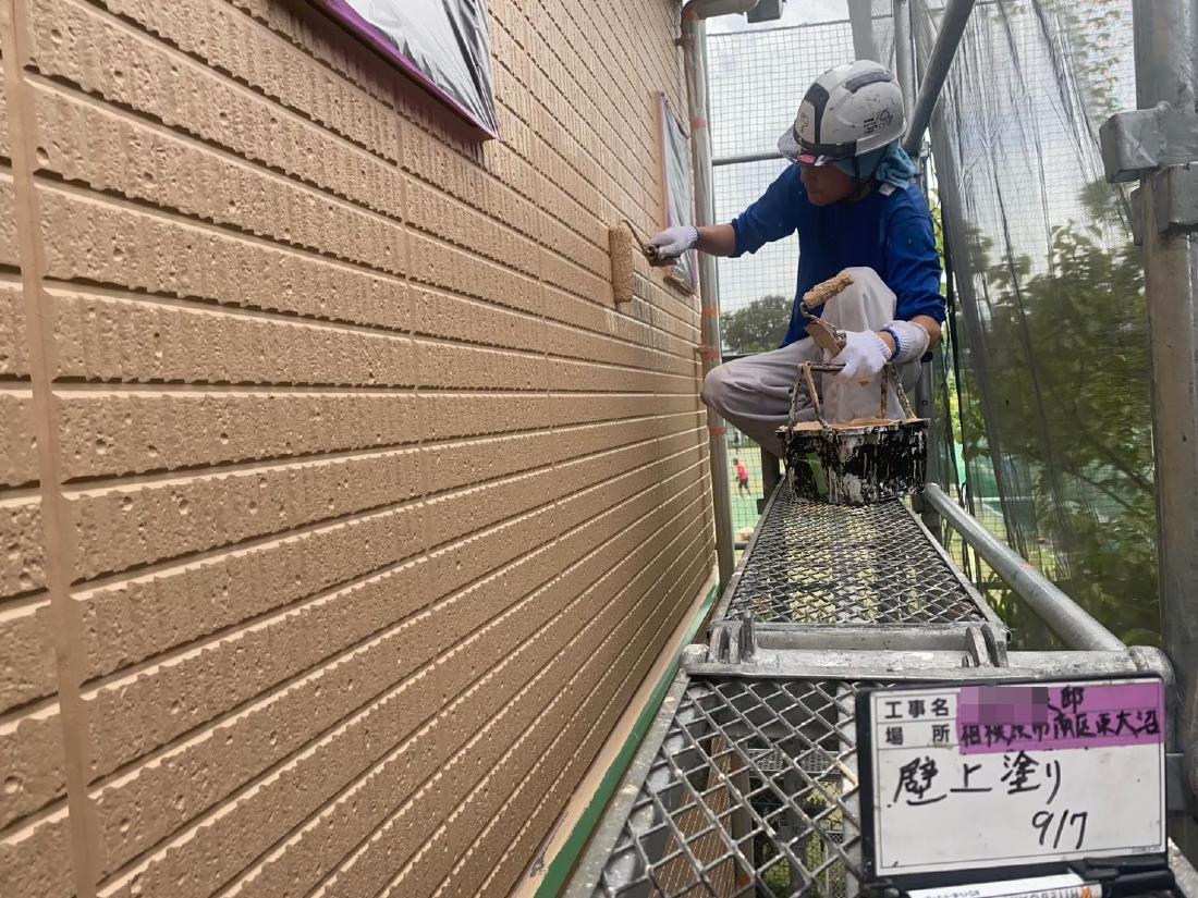 相模原市南区東大沼 A様邸 外壁塗装工事　事例