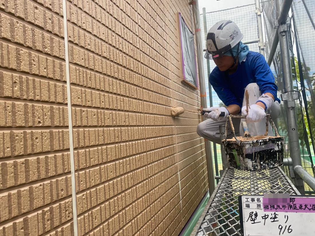 相模原市南区東大沼 A様邸 外壁塗装工事　事例