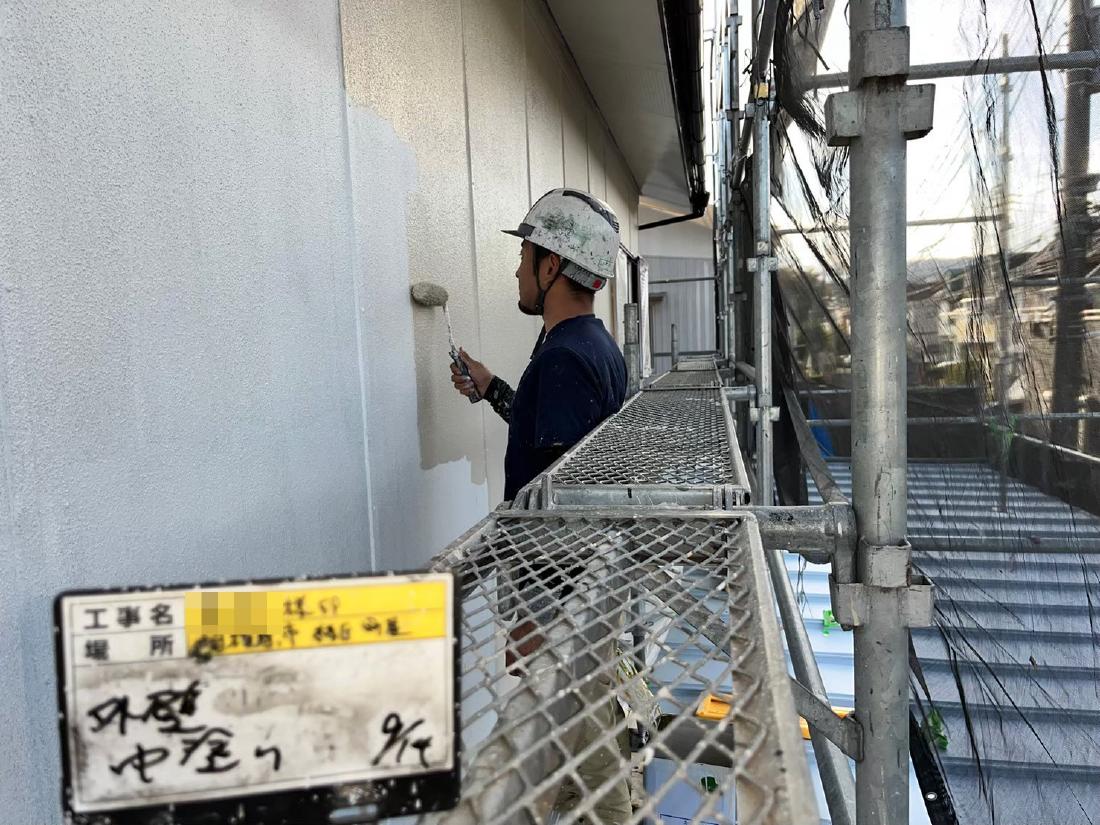 相模原市緑区 K様邸 リピート 外壁・屋根塗装工事　事例