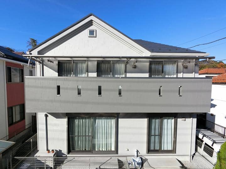 川崎市麻生区王禅寺西 H様邸 外壁塗装・屋根塗装工事 事例