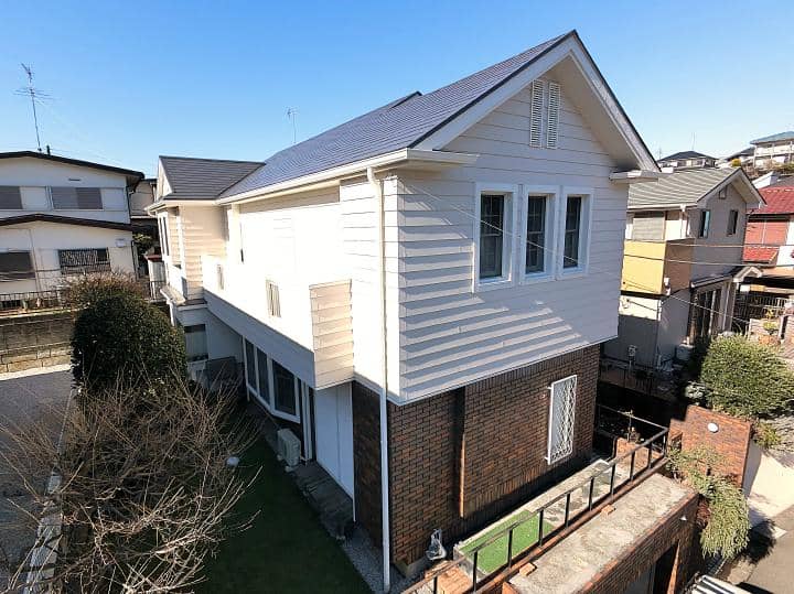 町田市つくし野 K様邸 外壁・屋根塗装工事 事例