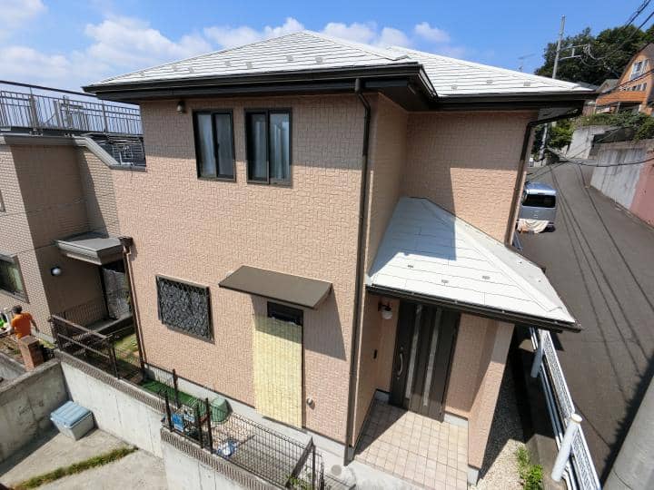 町田市成瀬 K様邸 外壁屋根塗装工事 事例