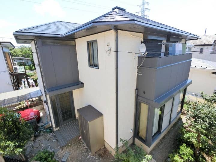 町田市森野 大田様邸 リピート外壁屋根塗装工事 事例