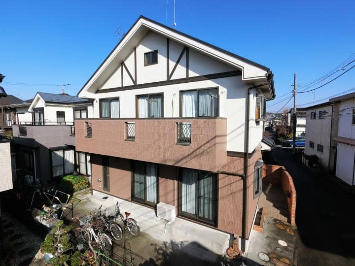 相模原市中央区上矢部 M様邸 外壁塗装・屋根葺き替え工事 事例