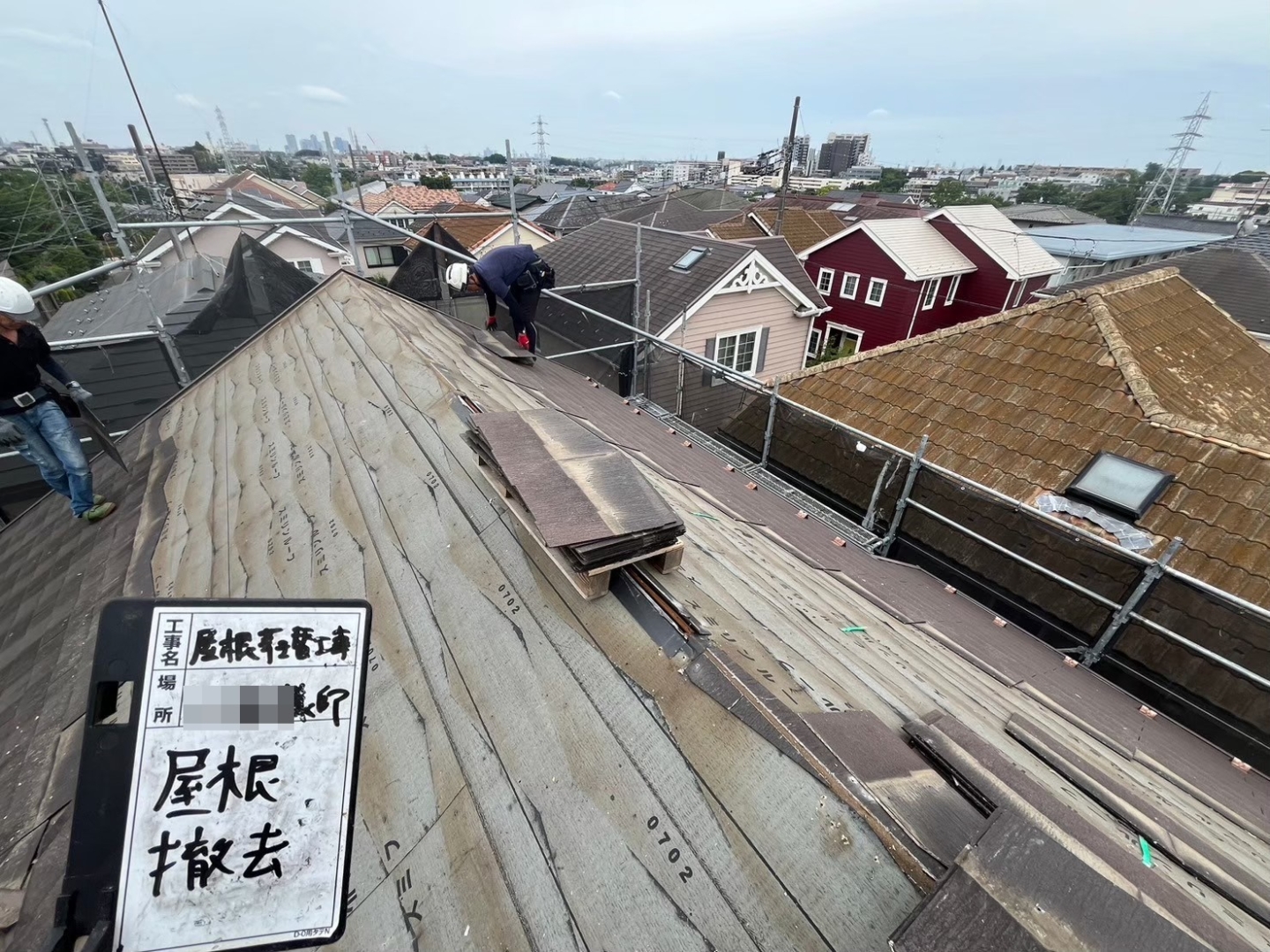 川崎市宮前区宮崎 N様邸 外壁塗装・屋根葺き替え工事　事例