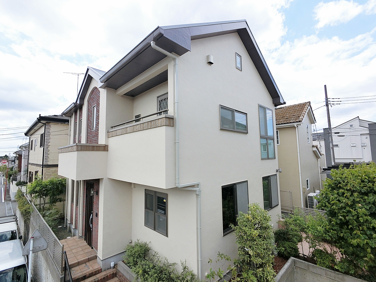 川崎市宮前区宮崎 N様邸 外壁塗装・屋根葺き替え工事　事例