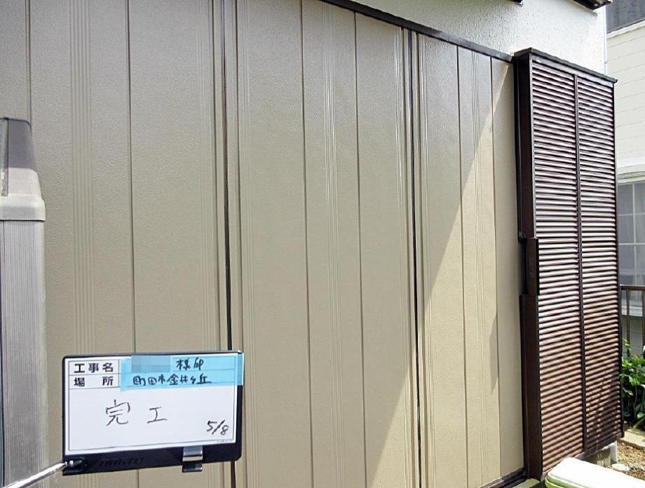 町田市金井ヶ丘 Ｓ様邸 外壁塗装工事　事例
