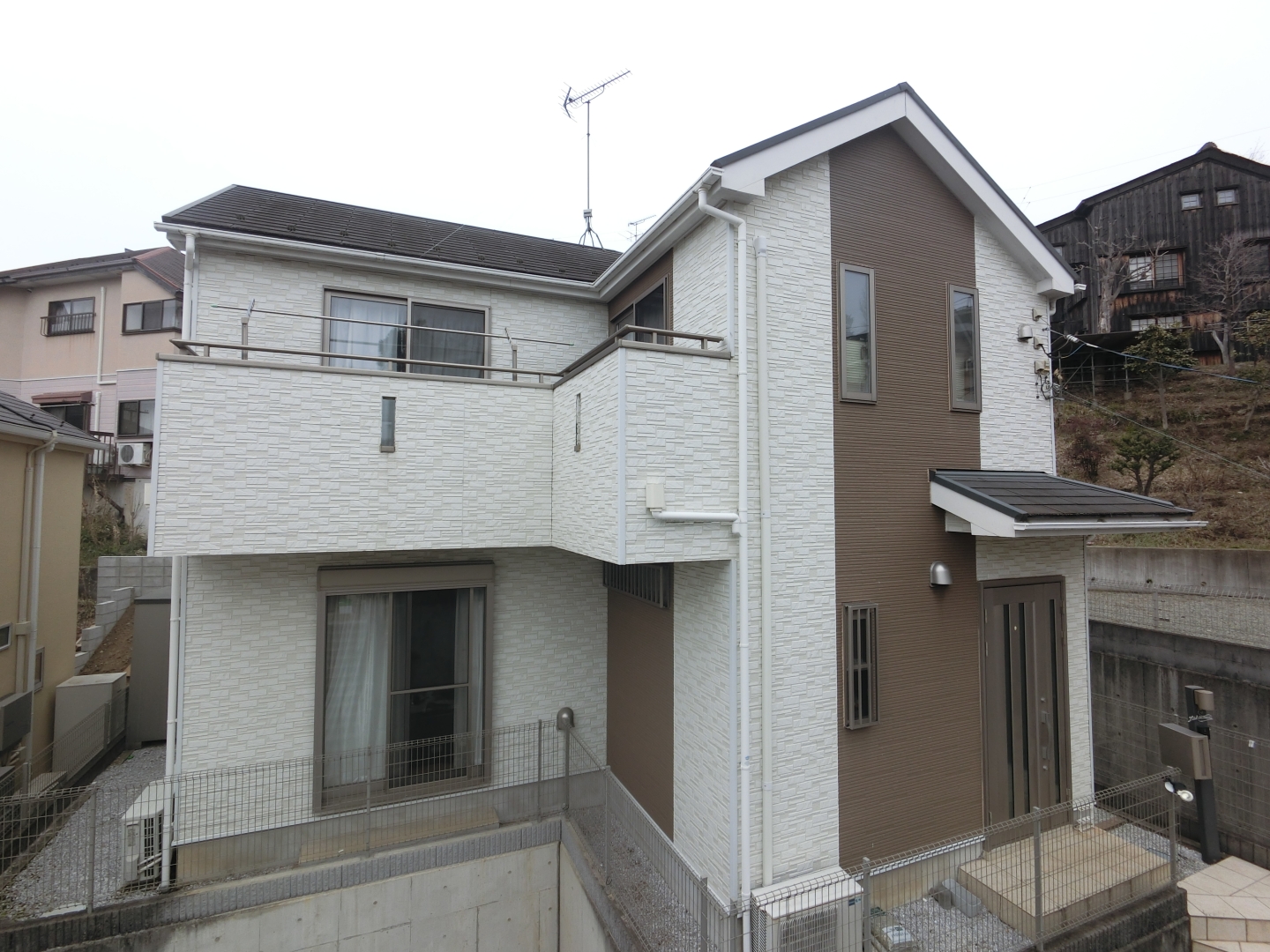 町田市玉川学園 K様邸 外壁塗装・屋根葺き替え工事　事例