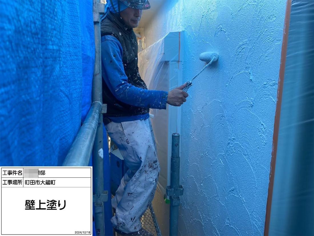 町田市大蔵町 I様邸 リピート 外壁・屋根塗装工事　事例