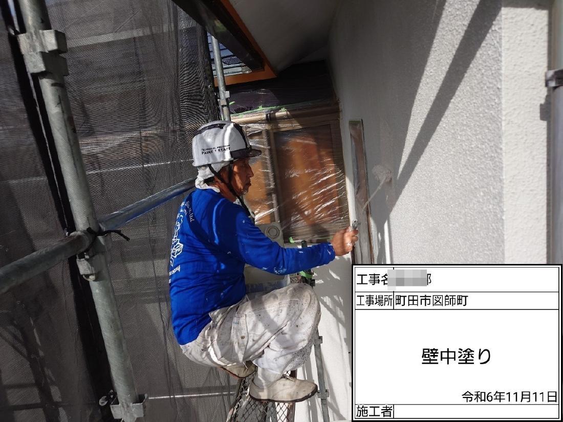 町田市図師町 S様邸 外壁塗装・ガルバ屋根葺き替え工事　事例
