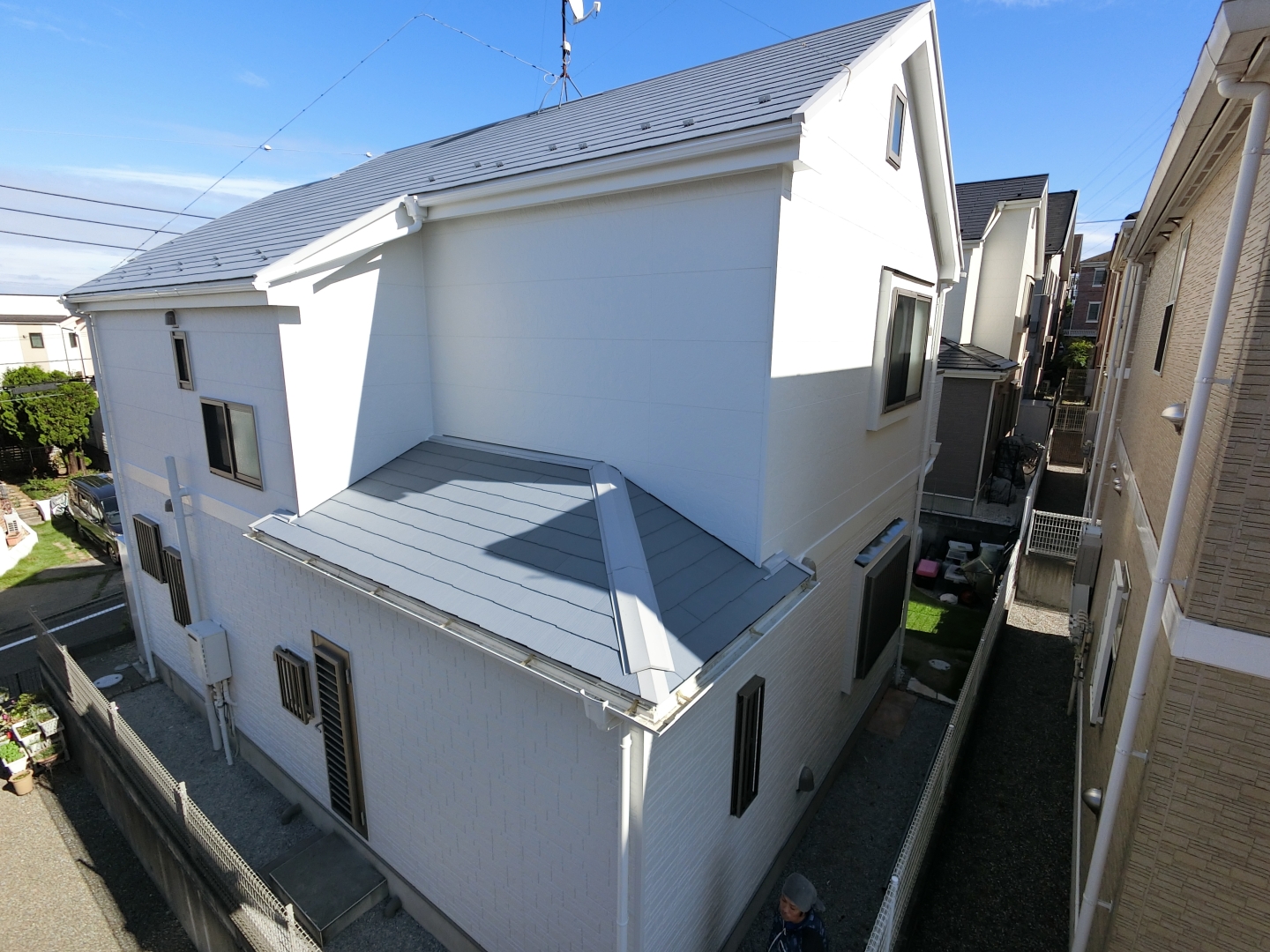 町田市野津田町 K様邸 外壁塗装・屋根葺き替え工事　事例