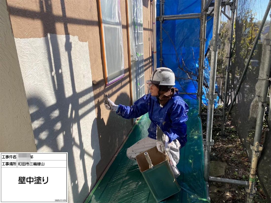 町田市三輪緑山 Y様邸 外壁塗装工事　事例