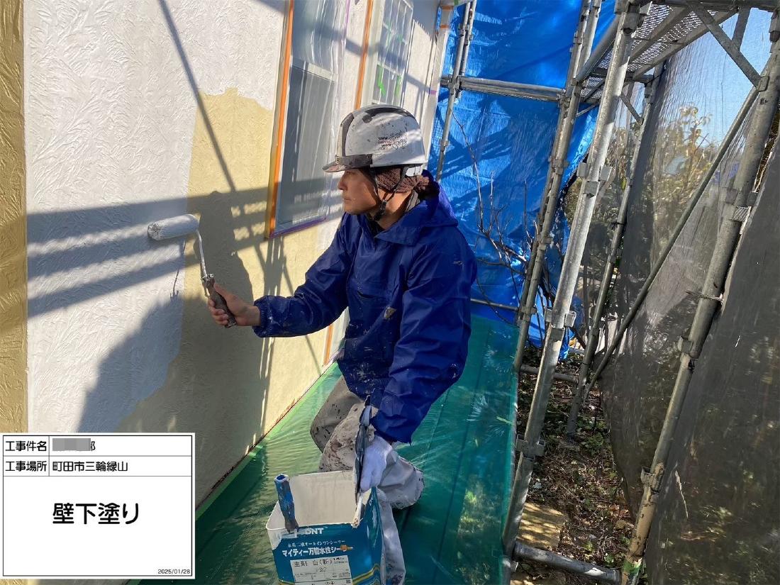 町田市三輪緑山 Y様邸 外壁塗装工事　事例