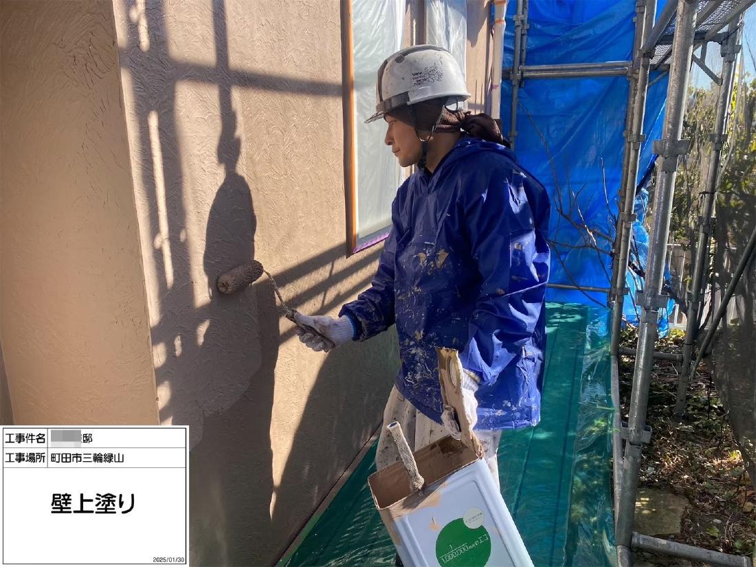 町田市三輪緑山 Y様邸 外壁塗装工事　事例