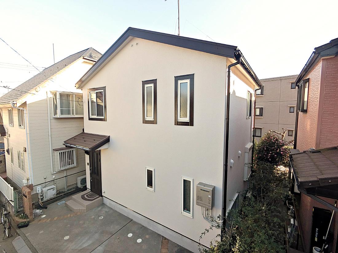 大和市南林間 O様邸 外壁塗装・屋根葺き替え工事 事例