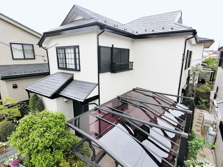 町田市鶴間  M様邸 外壁・屋根塗装工事　事例