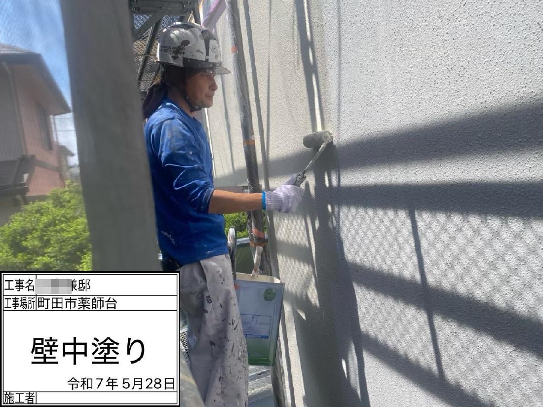 町田市薬師台 N様邸 外壁塗装・屋根葺き替え工事　事例