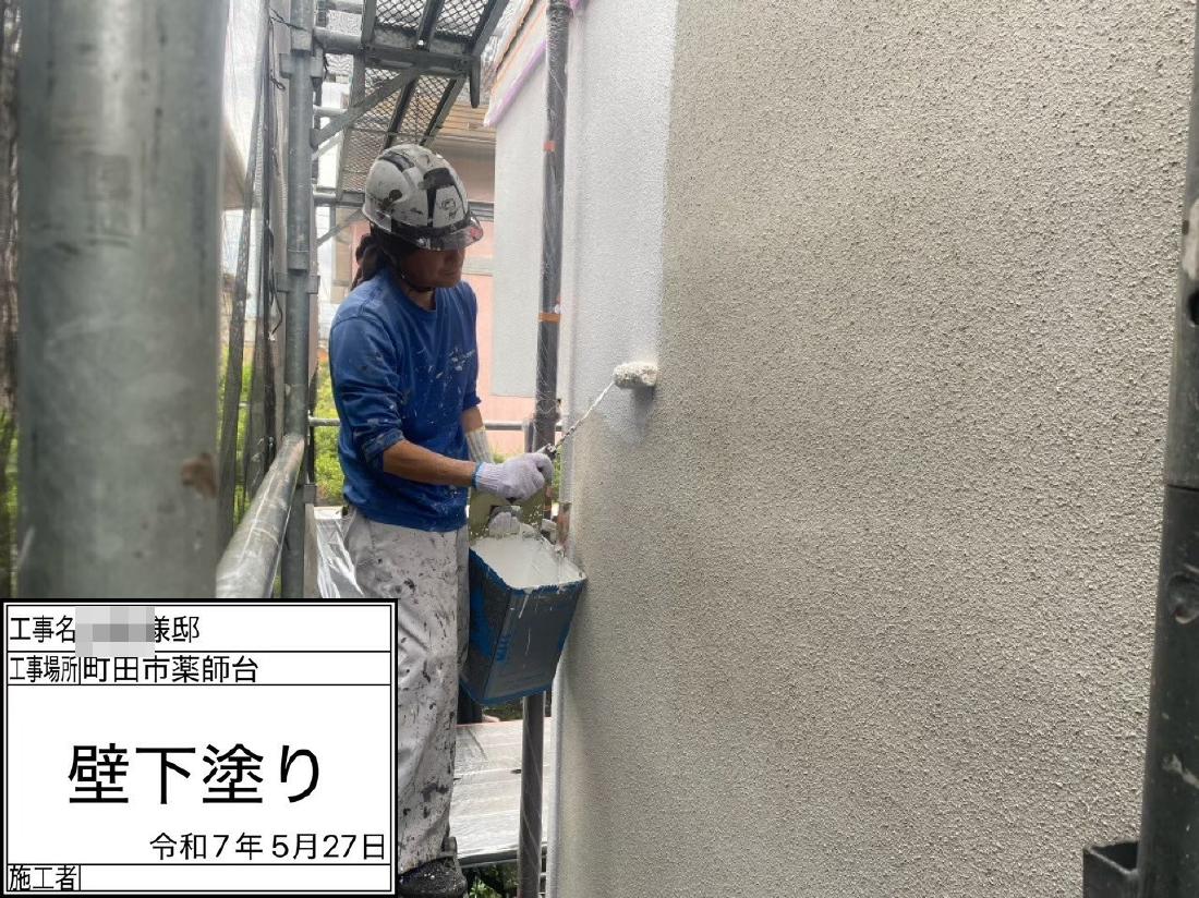 町田市薬師台 N様邸 外壁塗装・屋根葺き替え工事　事例