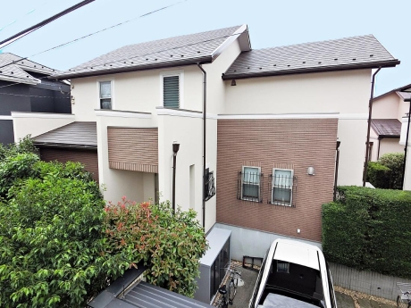 町田市薬師台 N様邸 外壁塗装・屋根葺き替え工事　事例
