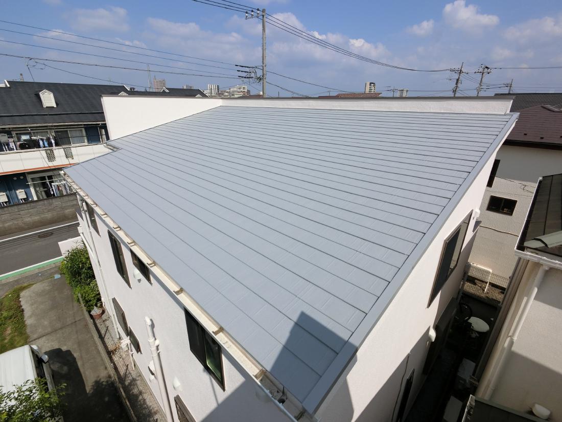 相模原市南区上鶴間本町 I様邸 外壁・屋根塗装工事　事例