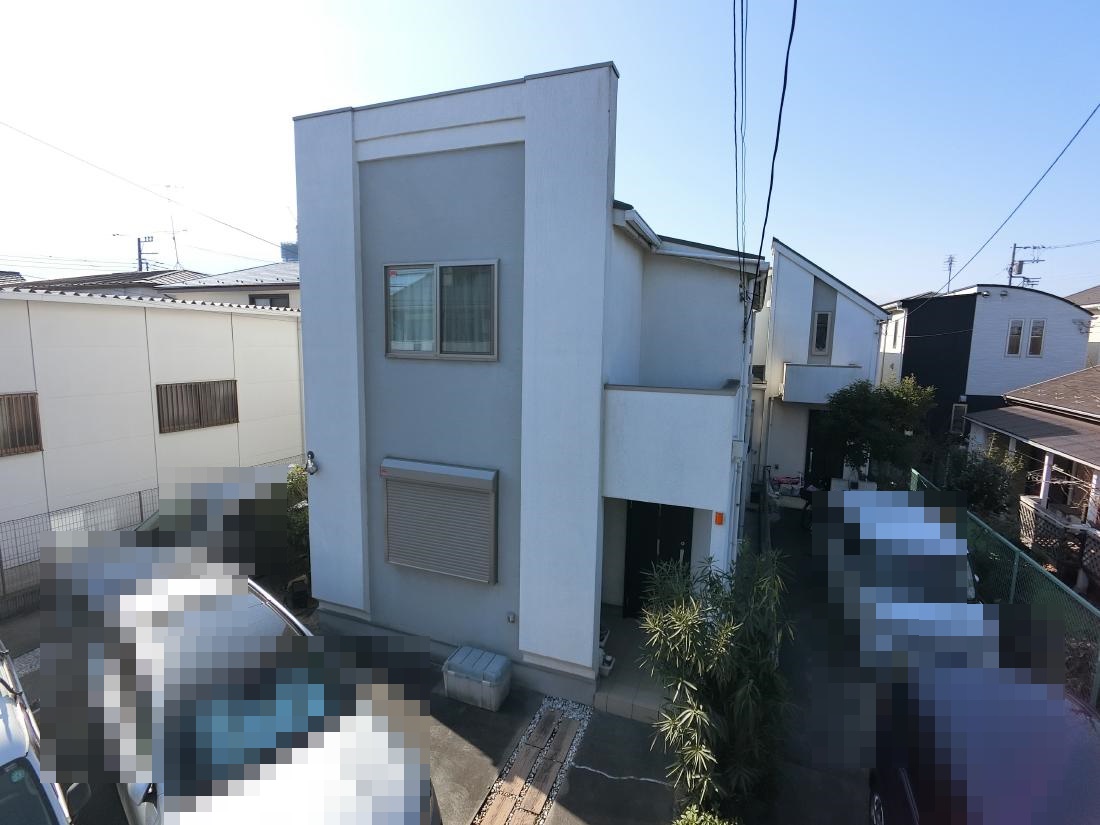 相模原市南区上鶴間本町 I様邸 外壁・屋根塗装工事　事例