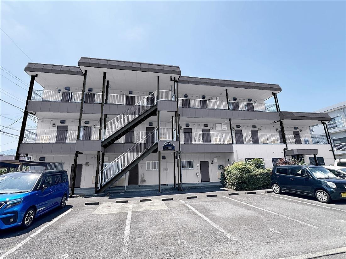 町田市三輪町 ３階建てアパート 外壁・屋根塗装工事　事例