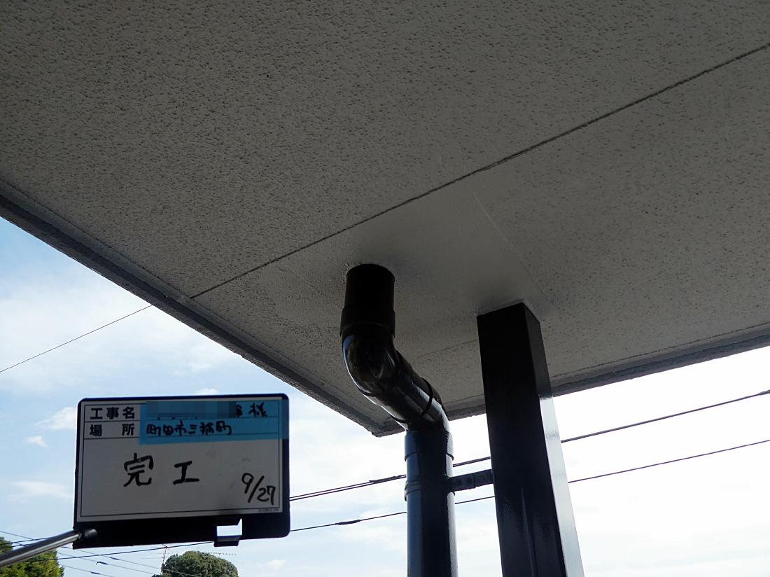 町田市三輪町 ３階建てアパート 外壁・屋根塗装工事　事例