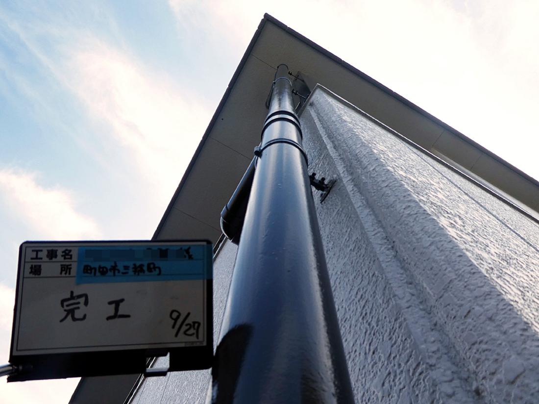 町田市三輪町 ３階建てアパート 外壁・屋根塗装工事　事例