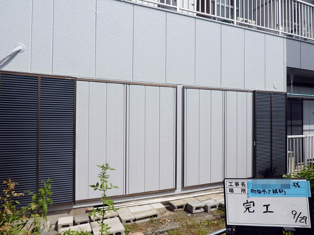 町田市三輪町 ３階建てアパート 外壁・屋根塗装工事　事例