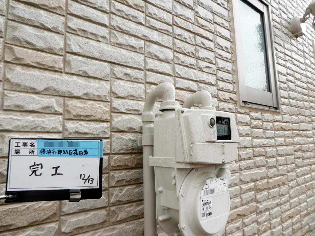 横浜市都筑区 K様邸 リピート 外壁塗装・屋根瓦へ葺き替え工事 事例