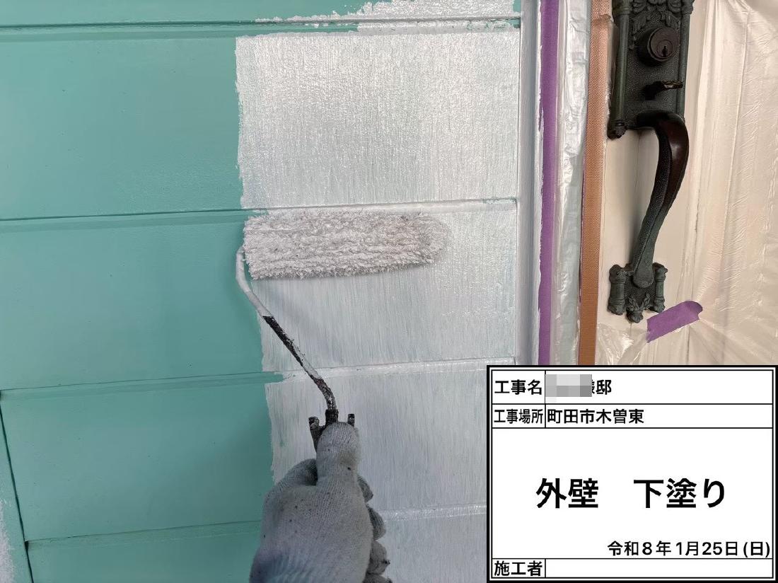 町田市木曽東  U様邸 外壁・屋根塗装工事　事例