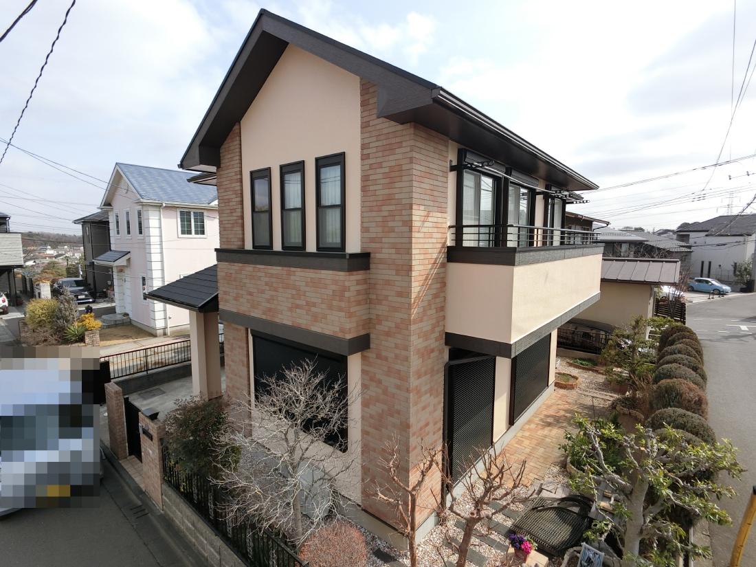 町田市つくし野 A様邸 外壁塗装・屋根葺き替え工事　事例